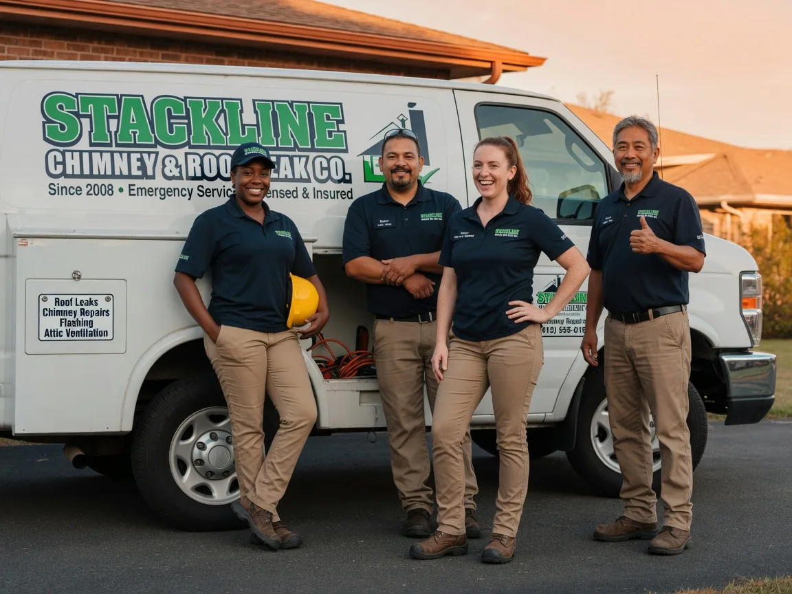 Chimney flashing repair company in Hazel, SD